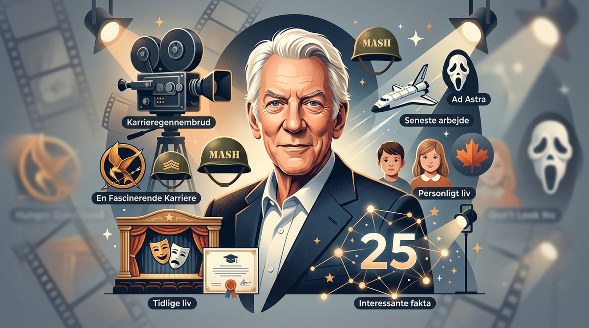 25 Fakta Om Donald Sutherland
