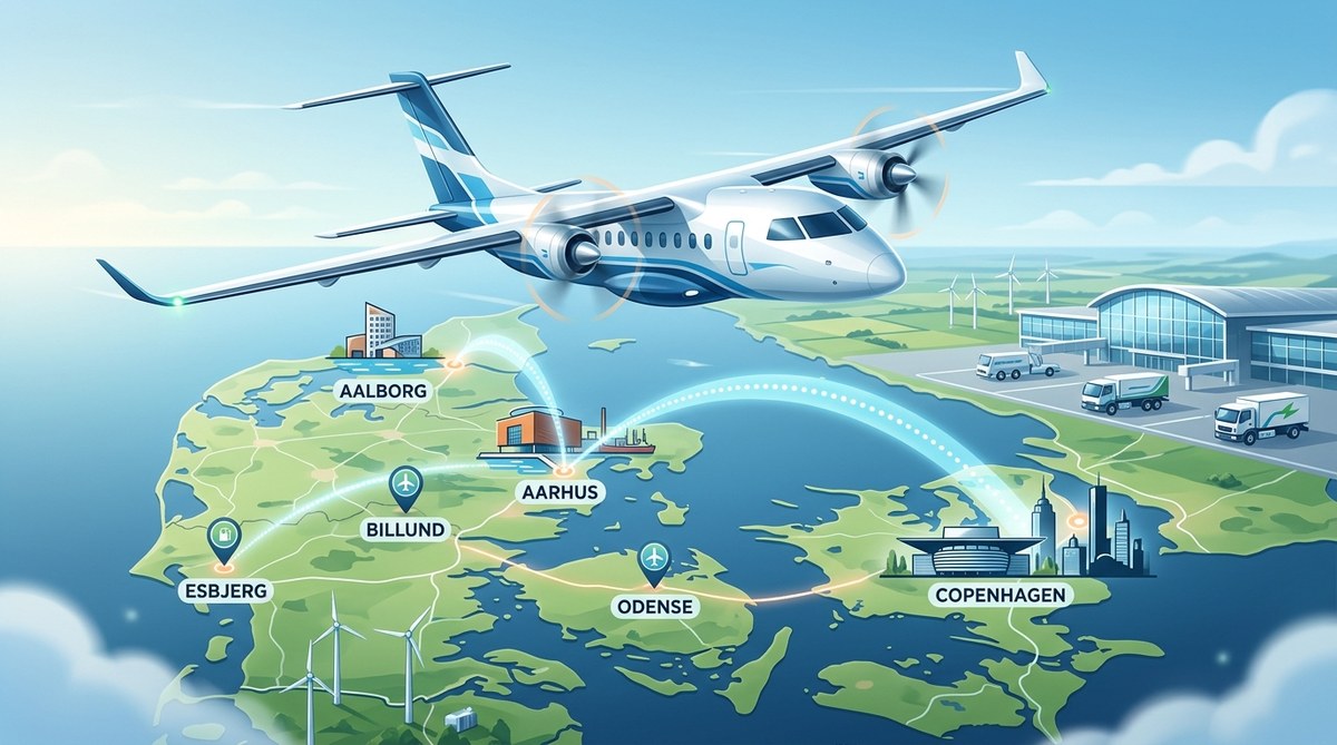 Hvordan elfly revolutionerer danske indenrigsruter i 2026